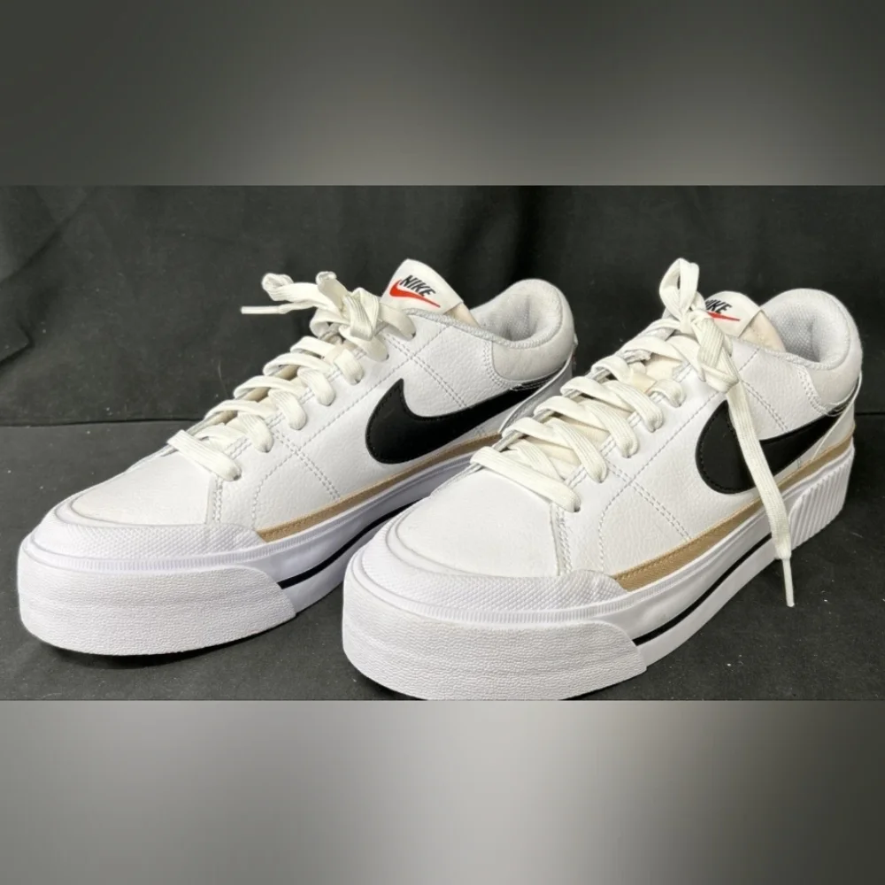 Nike Court Legacy Lift Platform Sneakers Size 8 NWOT MSRP $94.99 - Picture 4 of 10